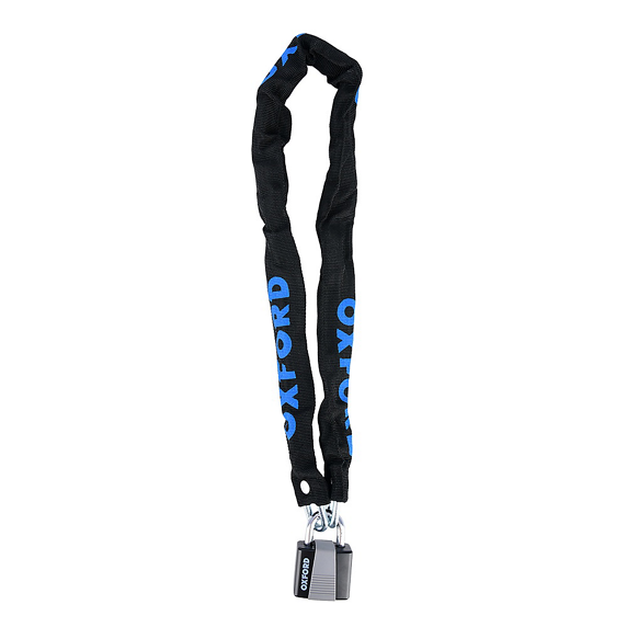 Antirrobo Cadena Oxford 6 Cadena/Candado 5x900mm Negro