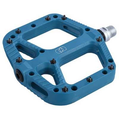 Pedales Plataforma Nailon Oxford Loam 20 Azul