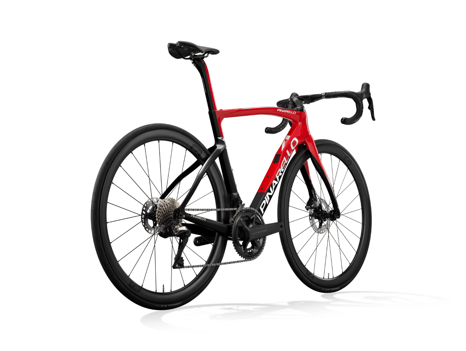Pinarello F7 DT Swiss A1800 Spline D101-Razor Red Ultegra Di2 12v #3