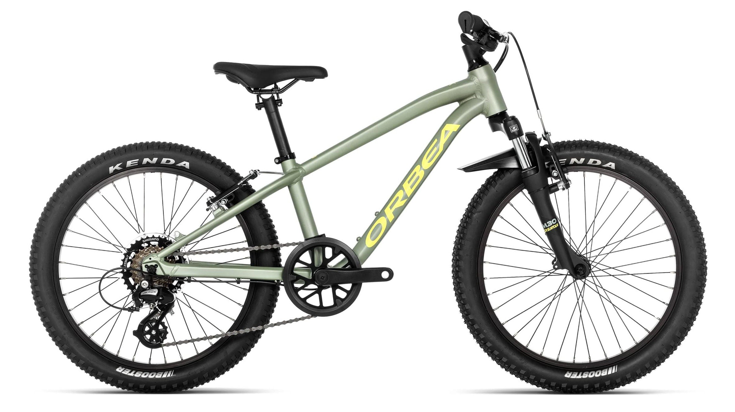 Bicicletas Junior - Niños Orbea Mx 20 Xc 2024 Metallic Green Artichoke Matt/Yellow Matt #2