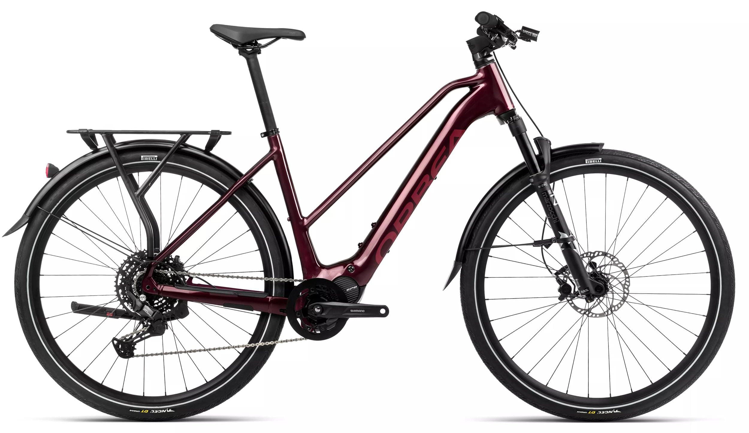 Orbea Kemen Mid 30 2024 Dark Red Gloss/Matt
