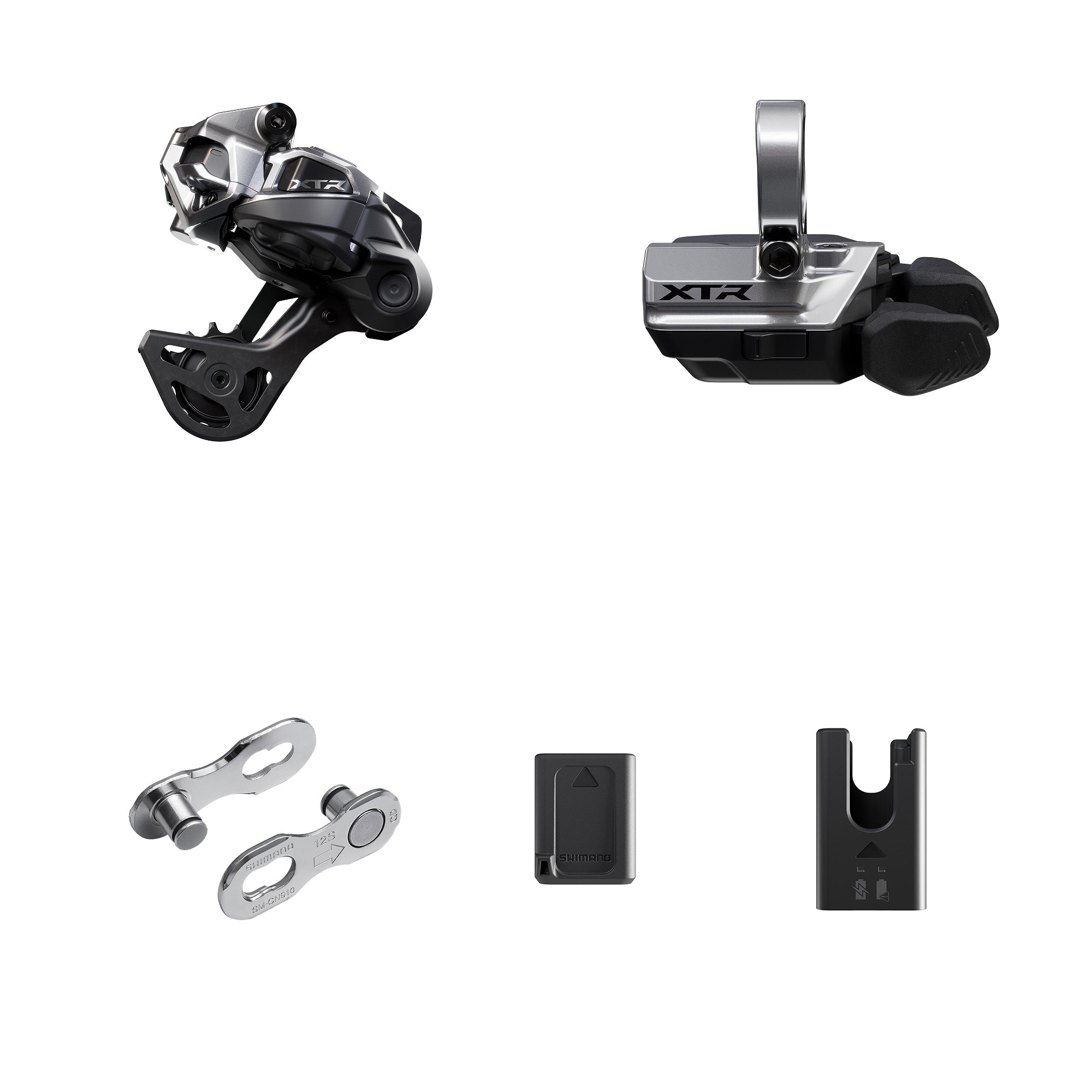 Kit Actualización Cambio Trasero Shimano XTR Di2 RD-M9250-UPG-KIT GS 11 Abrazadera Negro #2