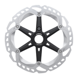Shimano RT-EM810 Brake Disc Center Lock Ice Technologies Freeza External Lockring Silver/Black