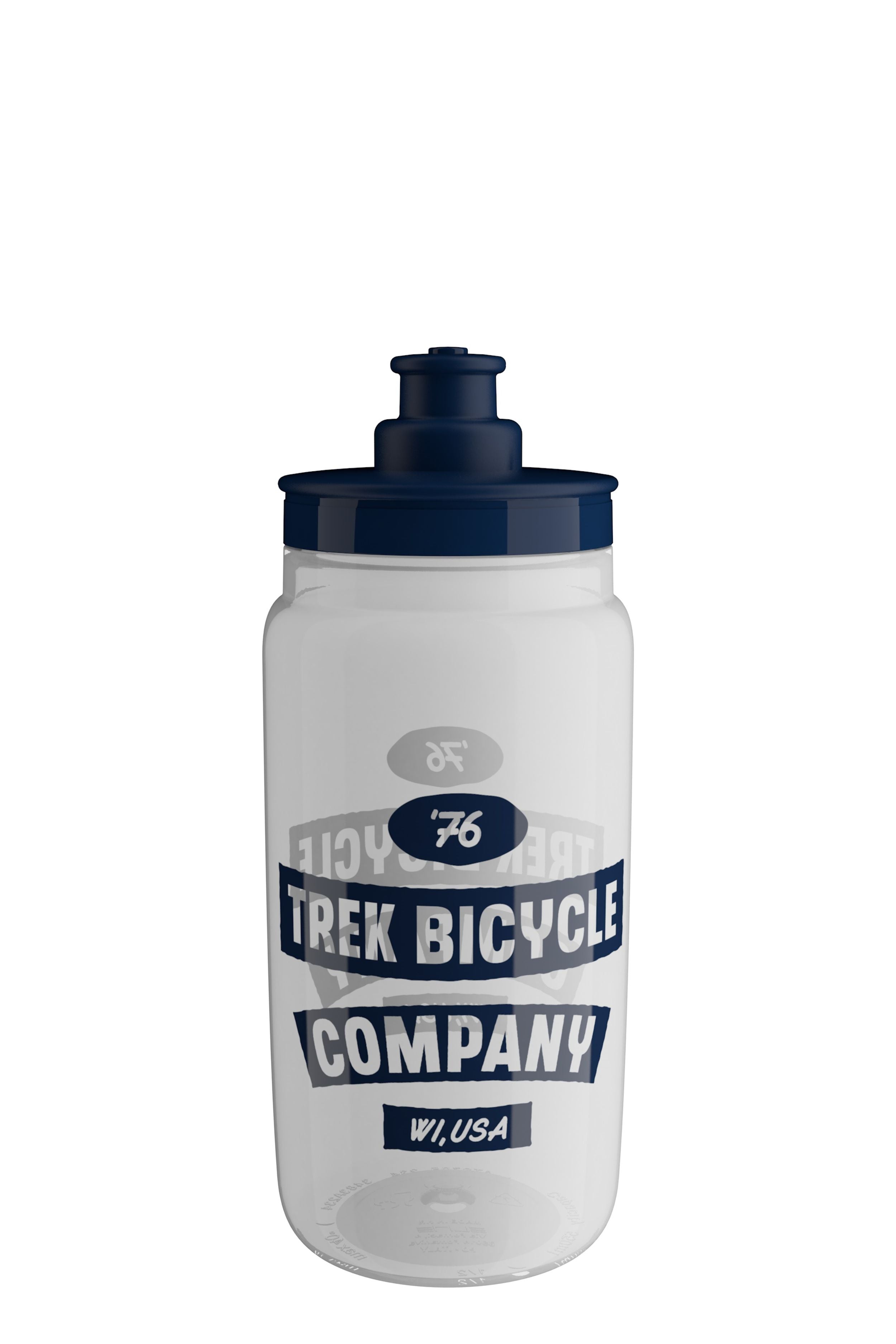 Bidón Trek Fly 550ml Dark Blue/Clear