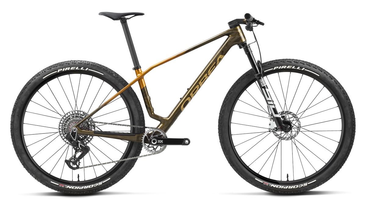 Orbea Alma M-LTD 2027 Caramel Carbon View/Leo Orange Gloss