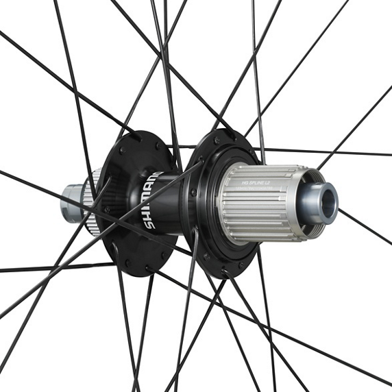 Rueda Trasera Shimano WH-RX880-TL-R12-700C 12v Freno Disco Center Lock Negro #2