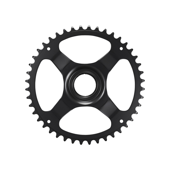 Plato Shimano Steps CR-ET600 50mm Sin Guia Cadena Negro
