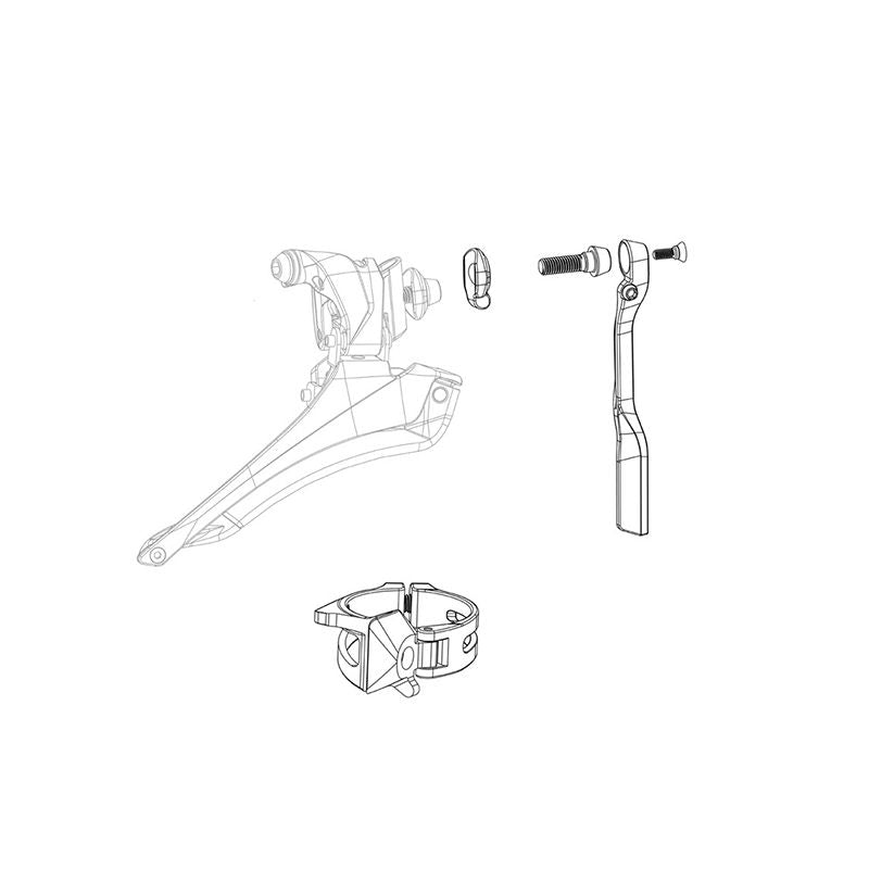 Kit Recambios Sram Desviador Force eTap AXS Negro