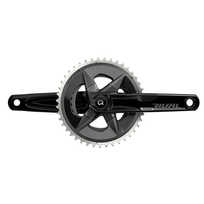 Juego Bielas Potenciómetro Sram Rival D1 Quarq Dub 94 Bcd 43/30d Yaw Aluminio Sin Cazoletas 172.5mm Negro