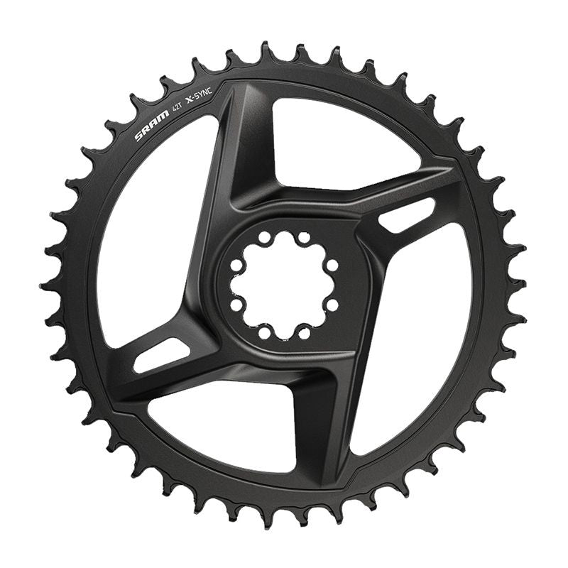 Plato Sram X-Sync Direct Mount 12v Aluminio Negro