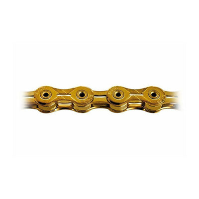 Cadena KMC X-10 SL Ti-N 114 Eslabones 10v Oro