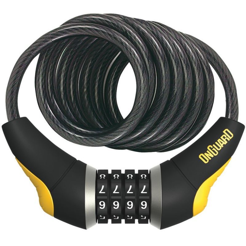 Candado Espiral Onguard Doberman Combinacion 185cmx10mm
