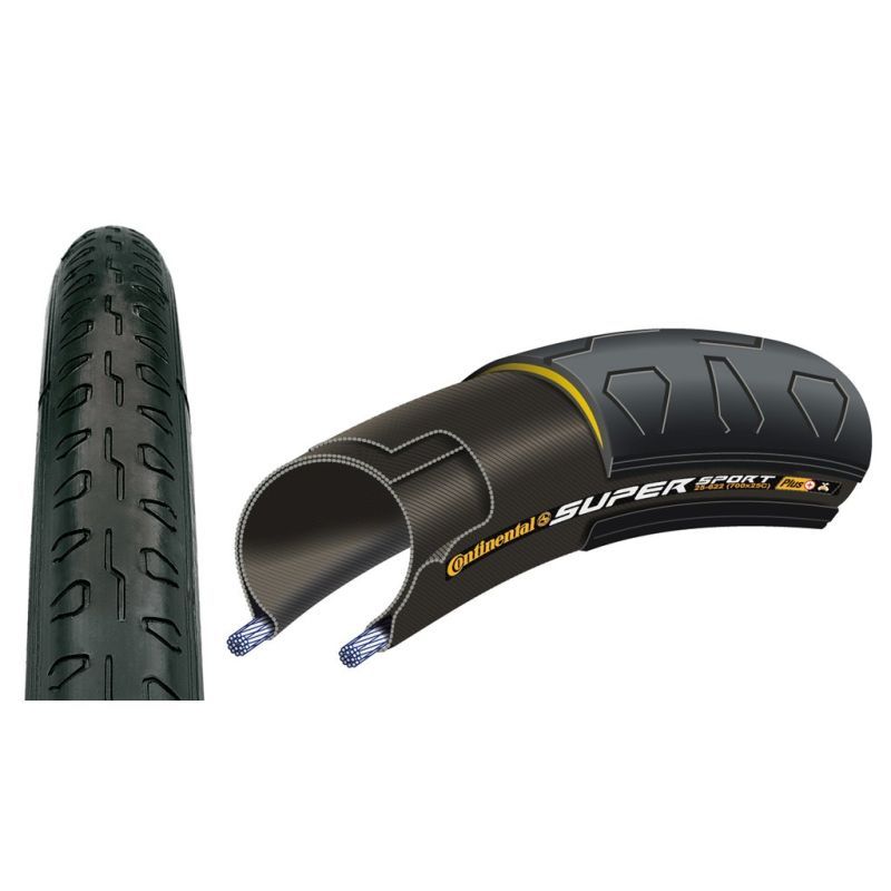 Cubierta Continental Super Sport Plus 700 Negro