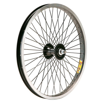 Rueda Delantera Gurpil Bmx 20X2.125 Carrete Aluminio 48 Radios Eje 9.5