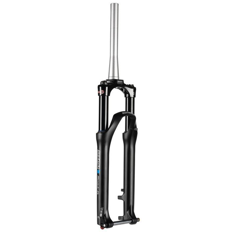 Horquilla Suspension Suntour SF18 Mobie25 Air RLR 15QLC A-Head 15mm Disco Postmount Negro Mate
