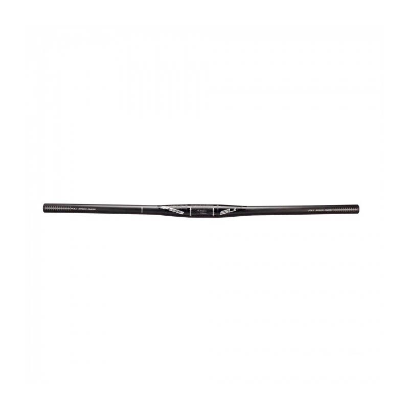 Manillar FSA SL-K Plano 31.8 Carbono/Aluminio Negro/Gris