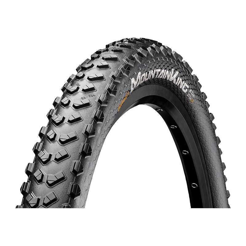 Cubierta Continental Mountain King 26x2.30 Reflectante Negro