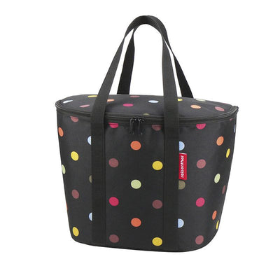 Bolsa Térmica Cesta Klickfix Reisenthel Iso 16L 34x26x25cm Negro/Puntos