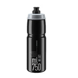 Water Bottle Elite Jet Plus Black Logo Grey 750ml