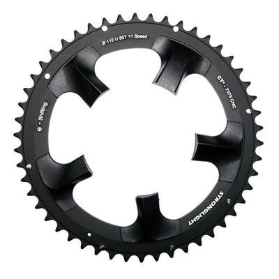 Plato Stronglight Shimano FC6750 11v Negro
