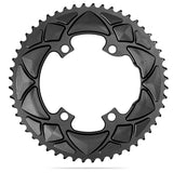 Absolute Black 110 BCD 4 Arms Asymmetric Shimano 9100/8000 Aluminum Black