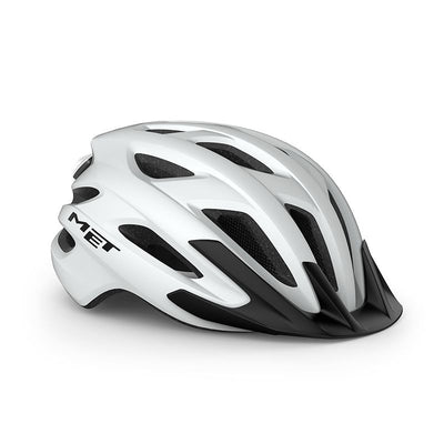 Casco Met Crossover White Mate