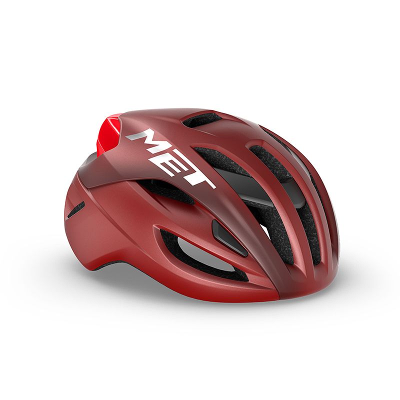 Casco Met Rival Mips Red Dahlia Mate