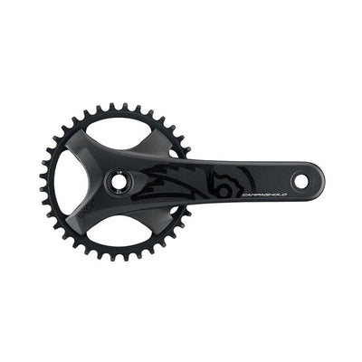 Juego Bielas/Plato Campagnolo Ekar GT 104 Bcd 4 Brazos 44d 1x13v Aluminio Negro