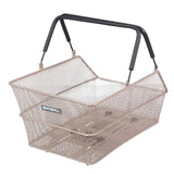 Basil Cento Rear Basket MIK Plate 24x39x13.5cm Steel Silver