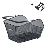 Basil Icon M Rear Basket MIK 2.0 Plate 24x39x14cm Steel Black