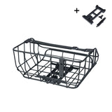Basil Portland Rear Basket MIK 2.0 Plate 25L 35x27x12.5cm Aluminum Matte Black