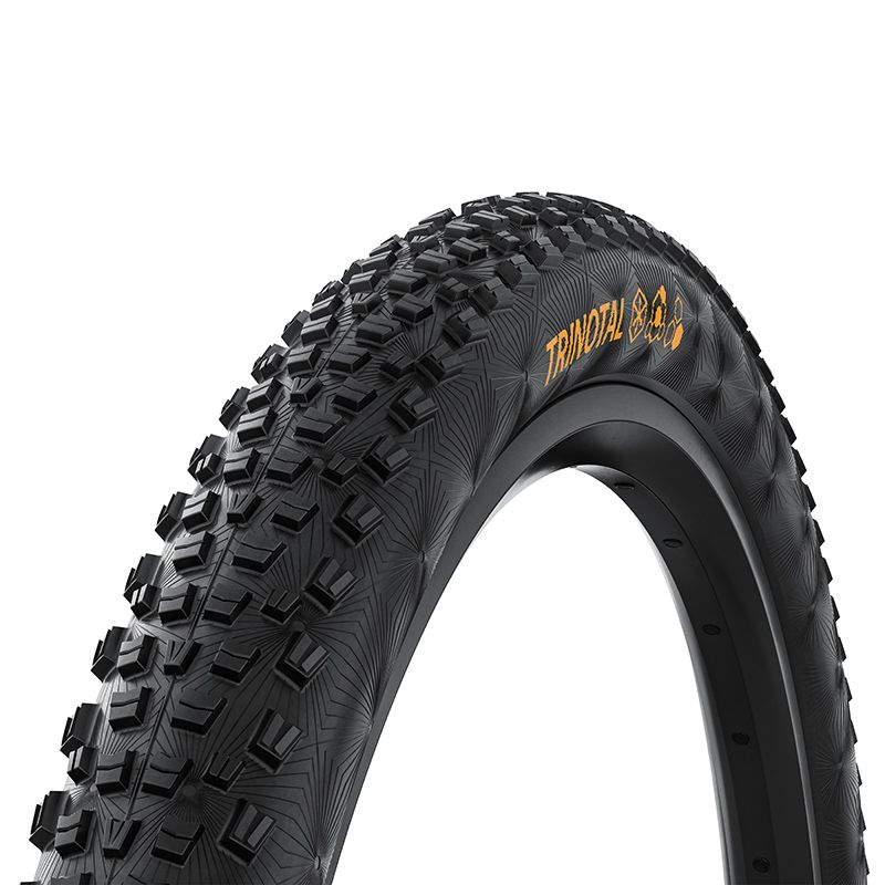 Cubierta Continental Trinotal Trail 27.5X2.40 Compuesto Grip Tubeless Ready Plegable Negro