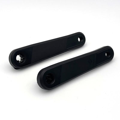 Juego Bielas E-Bike Stronglight Magan 5 ISIS Offset 10mm Aluminio Negro