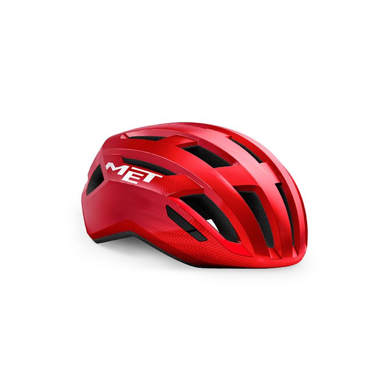 Casco Met Vinci Mips Red Metal Glow