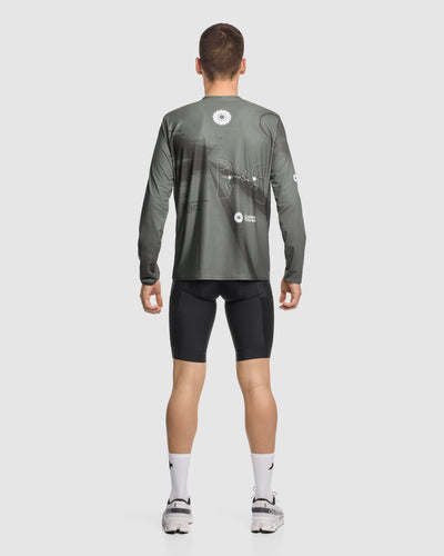 Maillot Manga Larga Assos Tactica Collective 13 LS S11 Hombre Collective Impossible Green #4