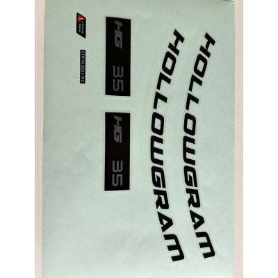 Kit Adhesivos Frenos Disco Cannondale HG35 Negro