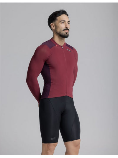 Etxeondo Maillot Alde M/L Color Edition Granate/Vino #5