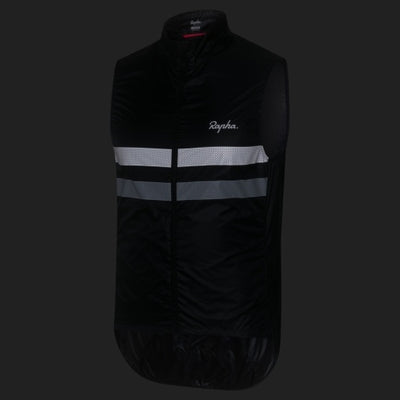 Chaleco Rapha Brebet Hombre Negro/Light Grey/White #3