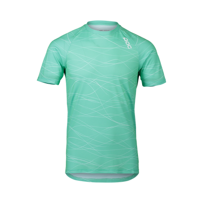 Pure Camiseta Mtb Poc Lines Verde Fluorite