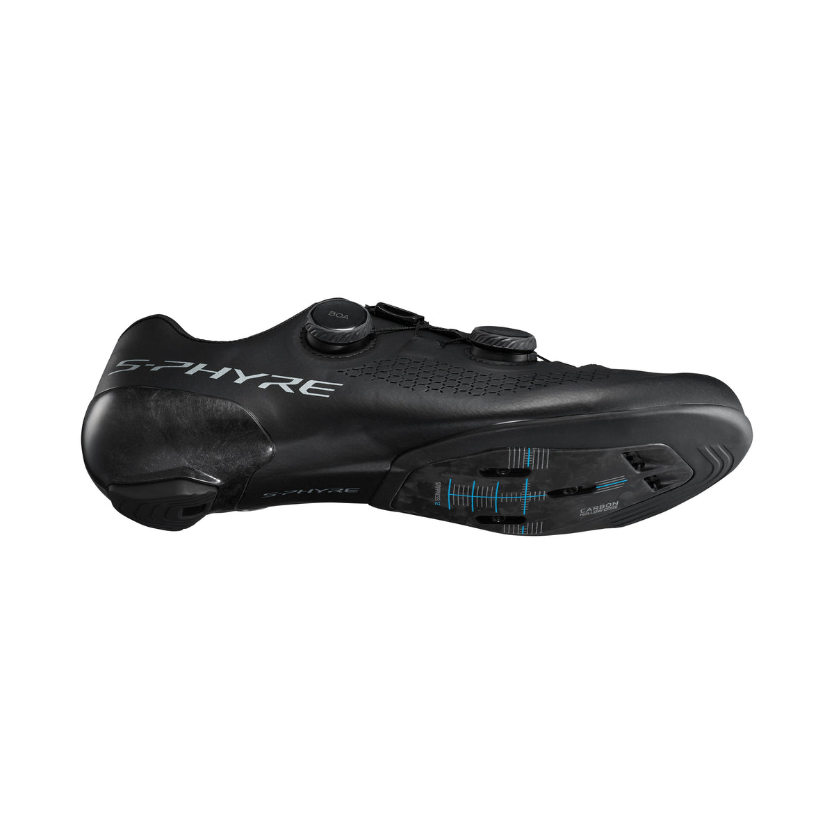 Zapatillas Carretera Shimano S-PHYRE SH-RC910 Estrecha Negro #4