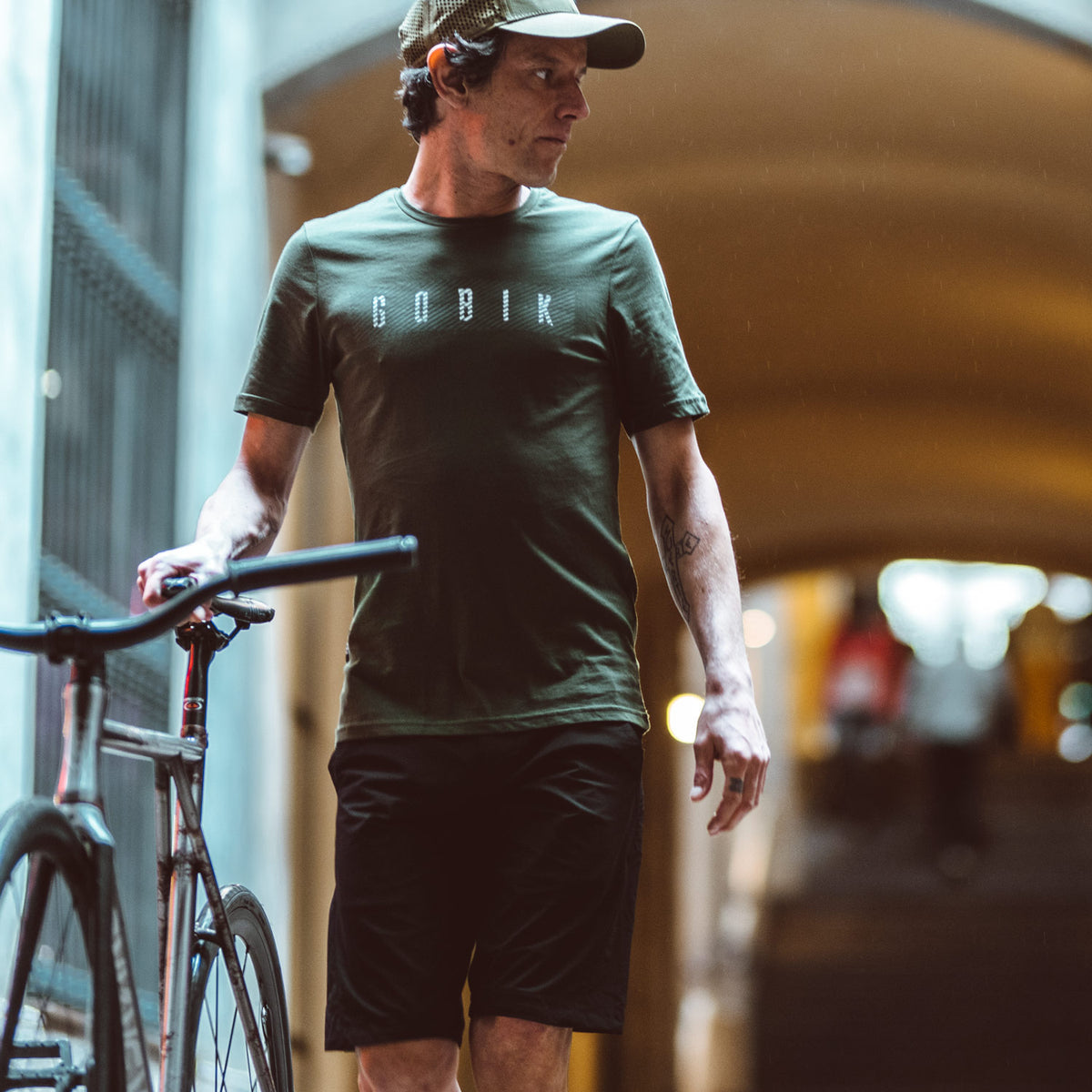 Shorts Commuter Gobik Hombre Negro #3