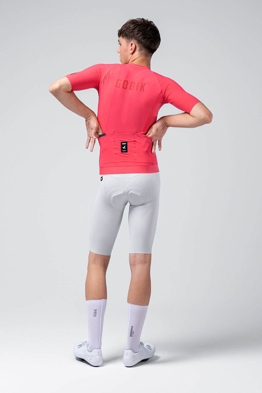 Gobik Maillot Manga Corta CX Solid Unisex Cerise #3