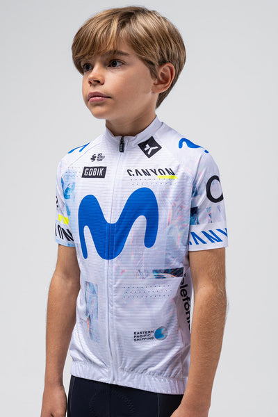 Gobik Maillot Manga Corta Rocket Niño Movistar Team 26 #3