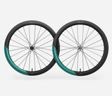 Oquo Wheelset Gravel RP50LTD Shimano HG Metallic Jade