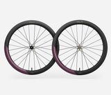 Oquo Wheelset Gravel RP50LTD Shimano MS Metallic Mulberry